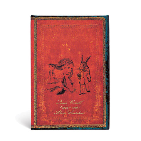 Alice in Wonderland Manyetik Kapak Defter