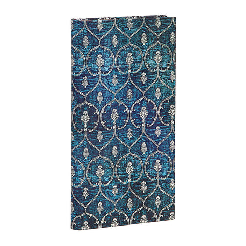 Blue Velvet Slim Defter
