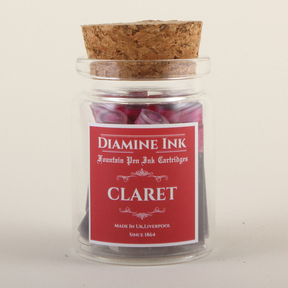 Diamine Claret Kartuş (12 adet)