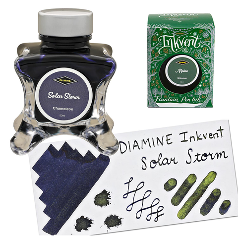 Diamine Inkvent Green Edition Chameleon Solar Storm Mürekkep