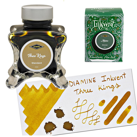 Diamine Inkvent Green Edition Three Kings Mürekkep