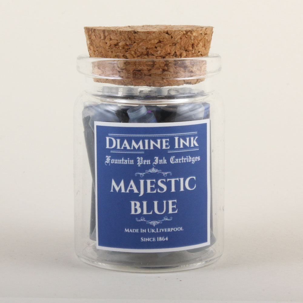 Diamine Majestic Blue Kartuş (12 adet)