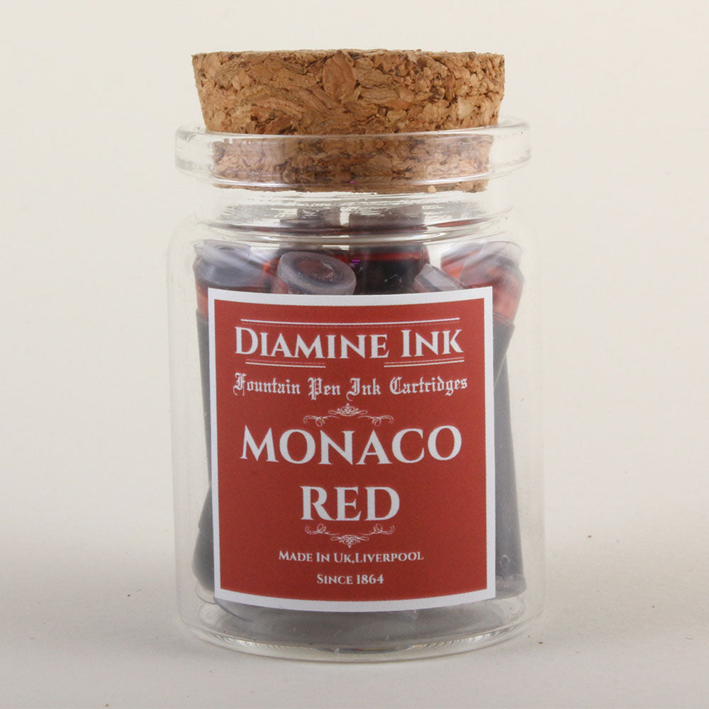 Diamine Monaco Red Kartuş (12 adet)