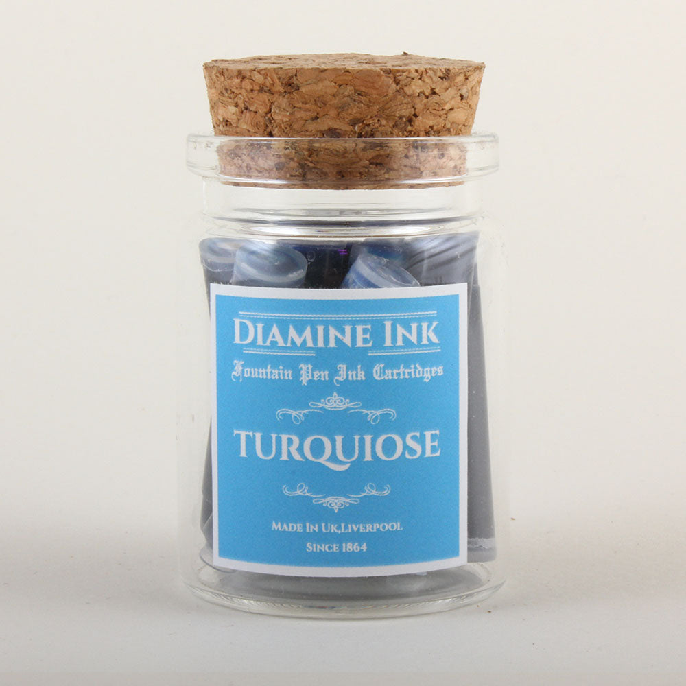 Diamine Turquoise Kartuş (12 adet)