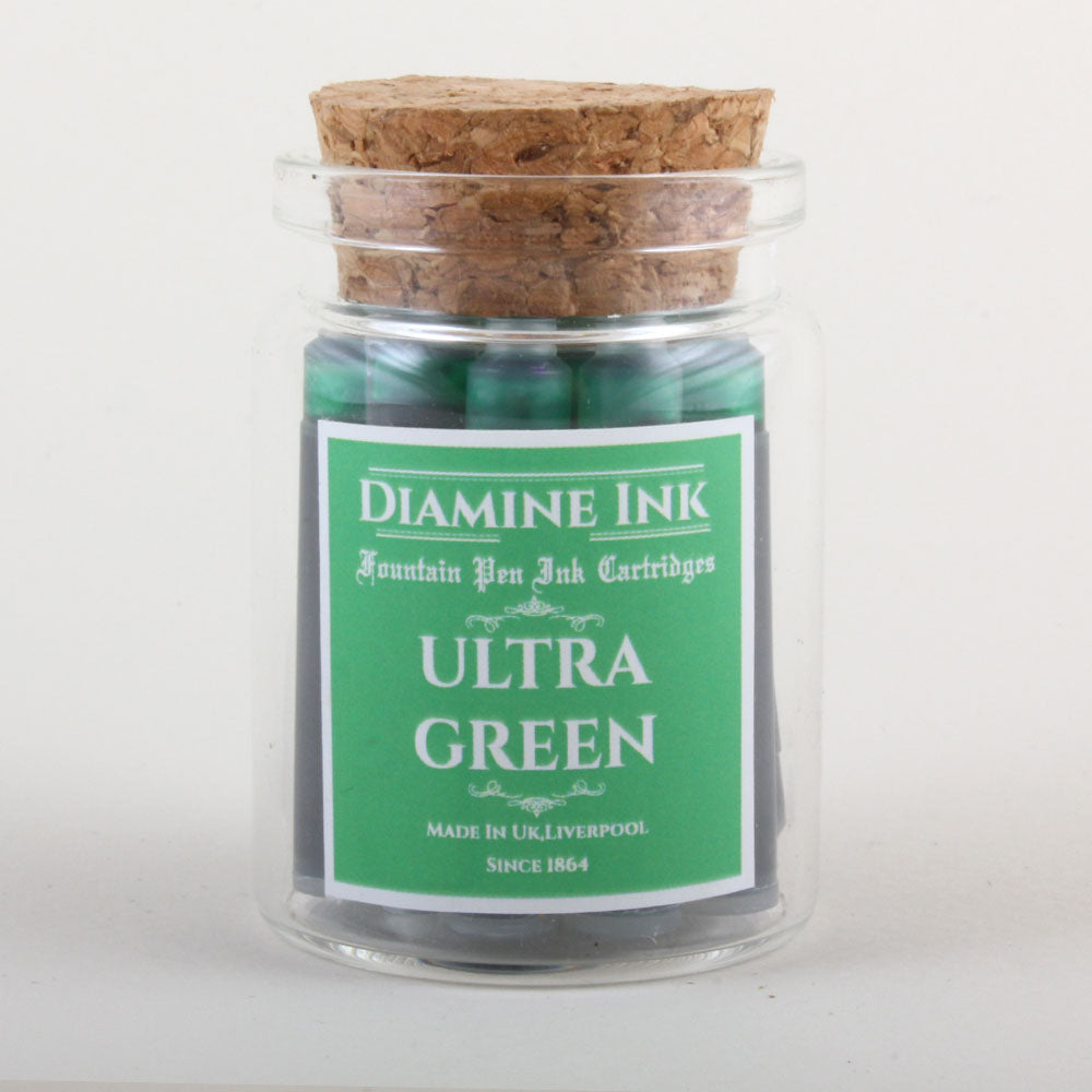 Diamine Ultra Green Kartuş (12 adet)