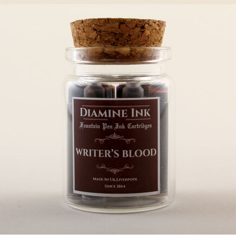 Diamine Writer's Blood Kartuş (12 adet)