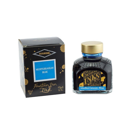 Diamine Dolmakalem Mürekkebi Mediterranean Blue 80 ml