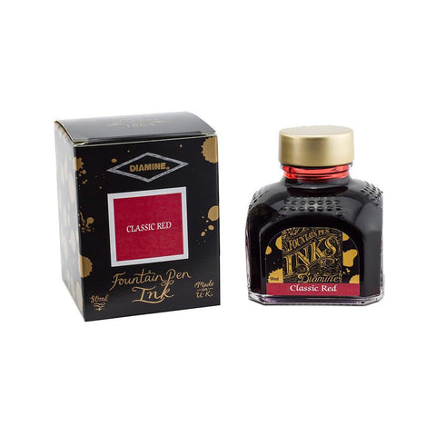 Diamine Dolmakalem Mürekkebi Classic Red 80 ml