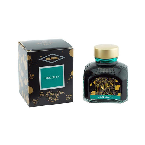 Diamine Dolmakalem Mürekkebi Cool Green 80 ml