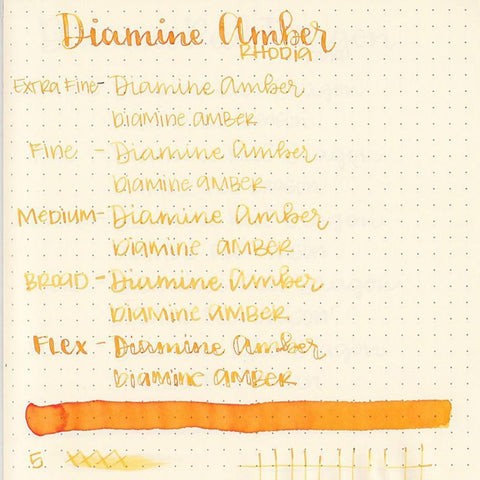 Diamine Dolmakalem Mürekkebi Amber 80 ml