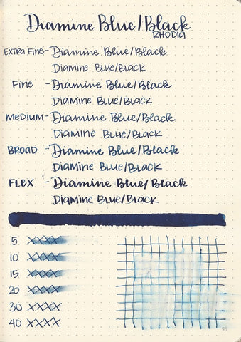 Diamine Dolmakalem Mürekkebi Blue Black