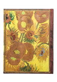 Van Gogh,Sunflowers Manyetik Kapak Ultra Defter