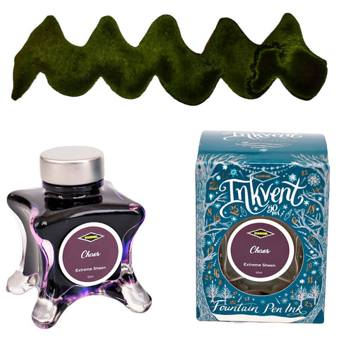Diamine Inkvent Teal Edition Extreme Sheen Chaos Mürekkep