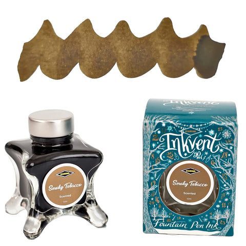 Diamine Inkvent Teal Edition Smoky Tobacco Kokulu Mürekkep