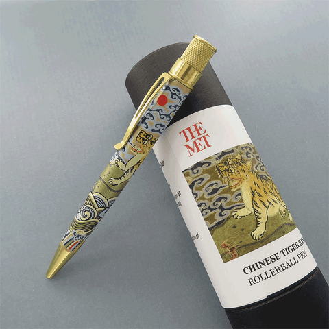 MET Chinese Tiger Rank Badge Roller Kalem