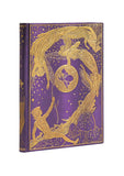 Violet Fairy Midi Çizgili Defter