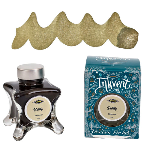 Diamine Inkvent Teal Edition Bubbly Shimmer Mürekkep