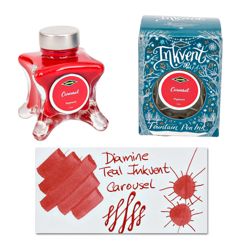 Diamine Inkvent Teal Edition Pigment Carousel Mürekkep