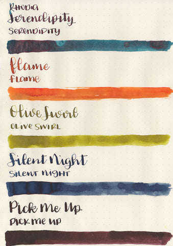 Diamine Inkvent Green Edition Silent Night Mürekkep