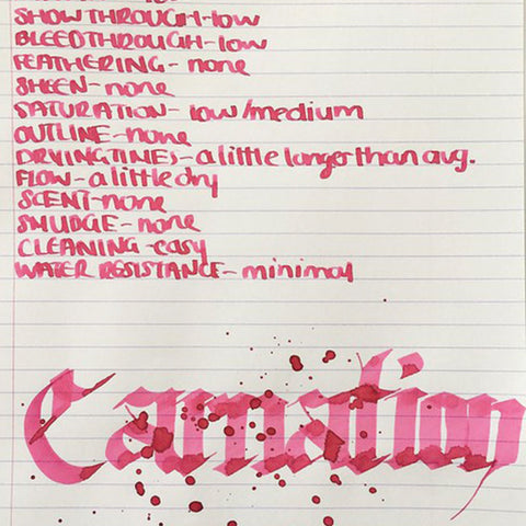 Diamine Flower Carnation Dolmakalem Mürekkebi
