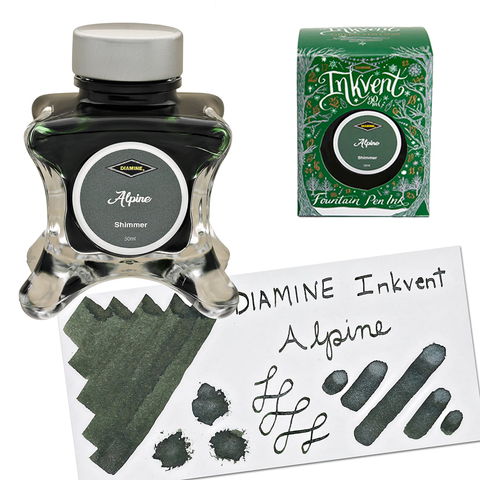 Diamine Inkvent Green Edition Shimmer Alpine Mürekkep
