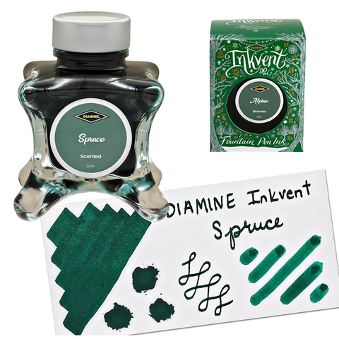Diamine Inkvent Green Edition Spruce Kokulu Mürekkep