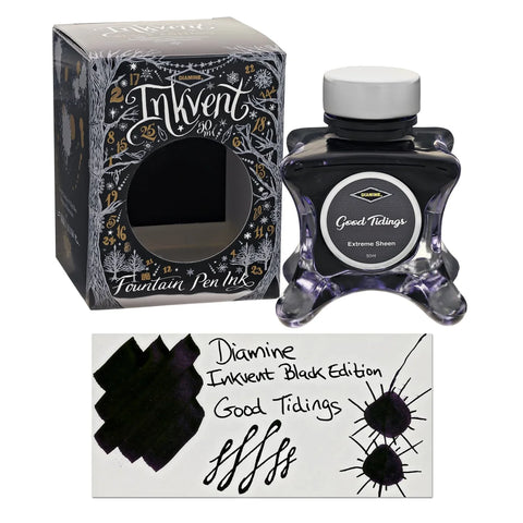 Diamine Inkvent Black Edition Extreme Sheen Good Tidings Mürekkep