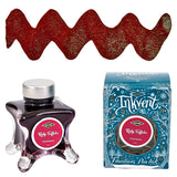 Diamine Inkvent Teal Edition Chameleon Ruby Tafetta Mürekkep