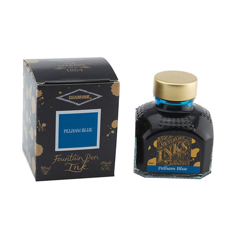 Diamine Les Paul Serisi Pelham Blue 80 ml