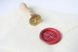 19.Yüzyıl Monogram Pirinç Mühür/Monogram Seal Wax