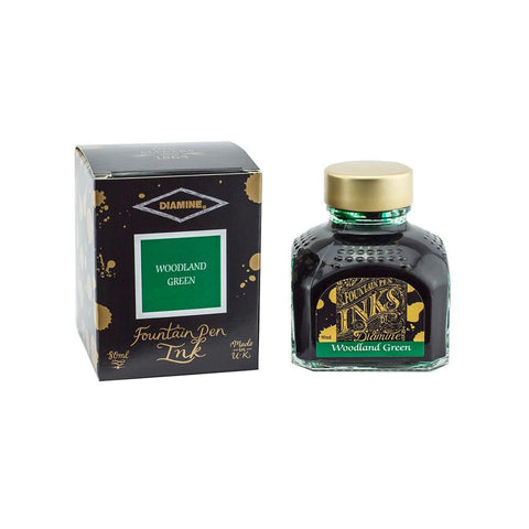 Diamine Dolmakalem Mürekkebi Woodland Green 80 ml