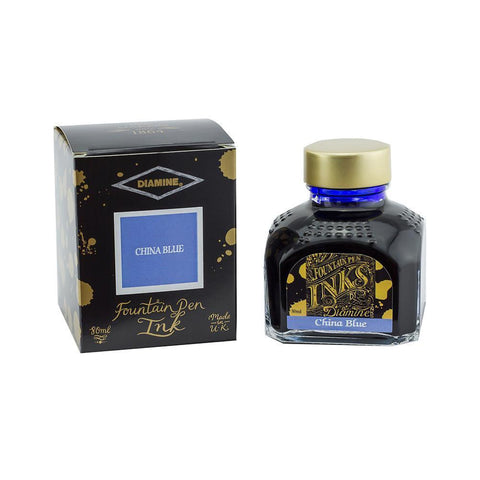 Diamine Dolmakalem Mürekkebi China Blue 80 ml