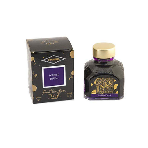 Diamine Dolmakalem Mürekkebi Scribble Purple 80 ml