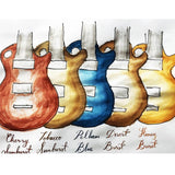 Diamine Les Paul Serisi Desert Burst 80 ml