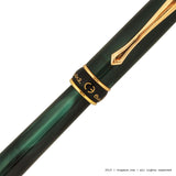 Serpens Verde Scuro Roller Kalem