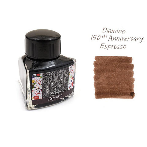 Diamine Ink Espresso 150.yıl Mürekkep 2017