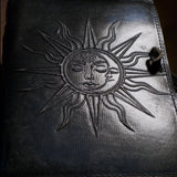 Vintage Sun Deri Defter