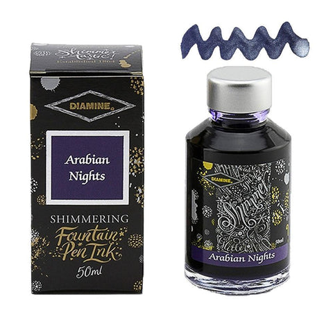 Diamine Ink Shimmering Mürekkep Arabian Nights 2018