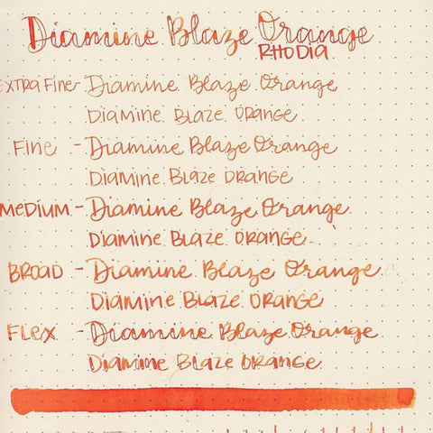 Diamine Dolmakalem Mürekkebi Blaze Orange