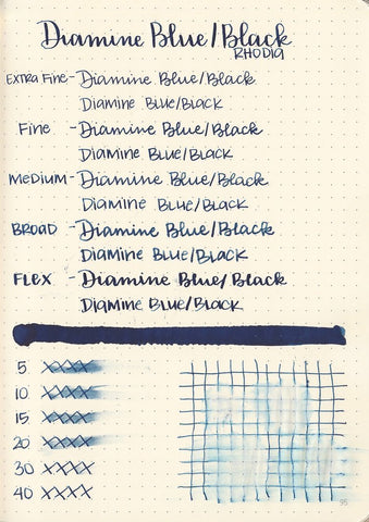 Diamine Dolmakalem Mürekkebi Blue Black 80 ml