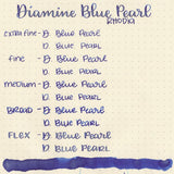 Diamine Ink Shimmering Mürekkep Blue Pearl