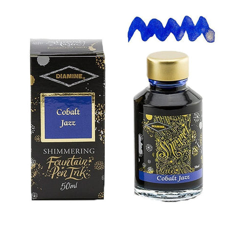 Diamine Ink Shimmering Mürekkep Cobalt Jazz 2018