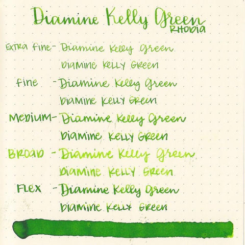 Diamine Dolmakalem Mürekkebi Kelly Green 80 ml