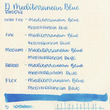 Diamine Mediterranean Blue Kartuş (6 adet)