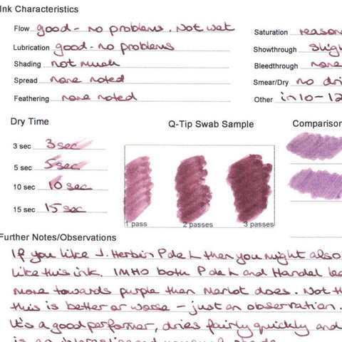 Diamine Dolmakalem Mürekkebi Merlot 80 ml