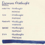 Diamine Midnight Kartuş (6 adet)