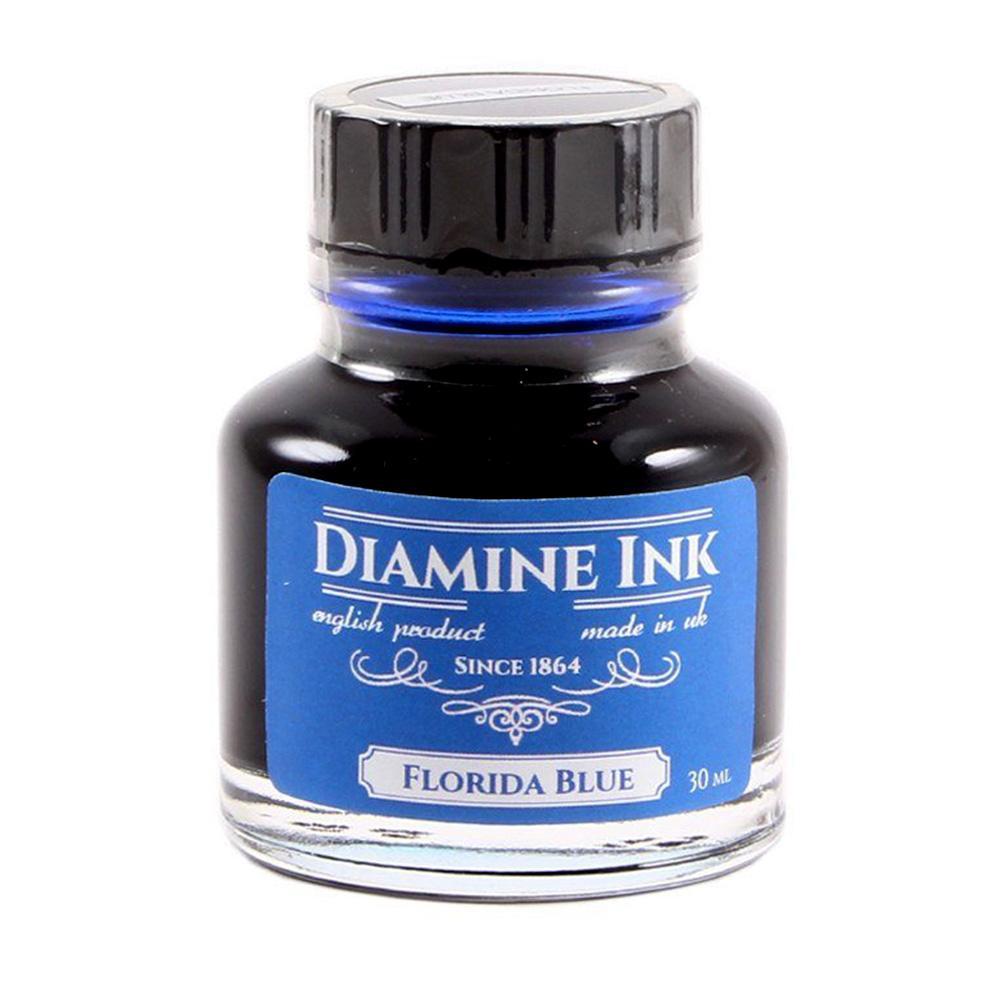 Diamine Fountain Pen Ink - Florida Blue - 30mL