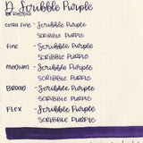 Diamine Dolmakalem Mürekkebi Scribble Purple 2020