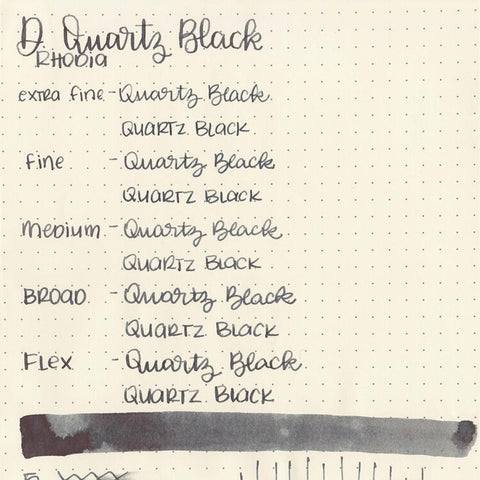 Diamine Dolmakalem Mürekkebi Quartz Black 80 ml