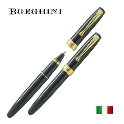 Borghini Vittoria Parlak Siyah Roller Kalem